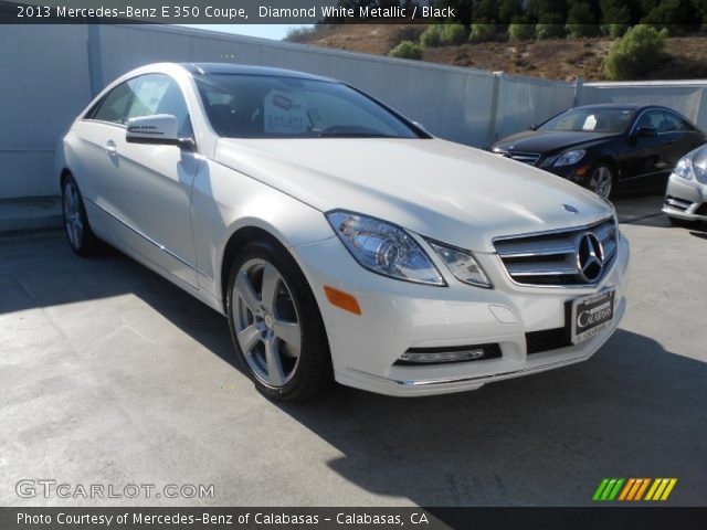 2013 Mercedes-Benz E 350 Coupe in Diamond White Metallic