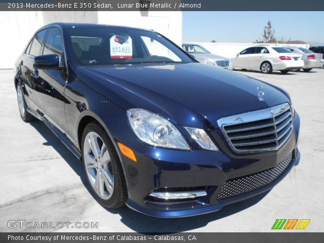 2013 Mercedes-Benz E 350 Sedan in Lunar Blue Metallic