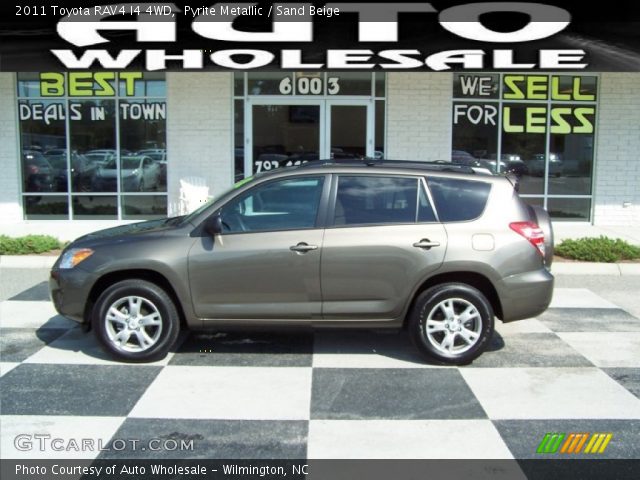 2011 Toyota RAV4 I4 4WD in Pyrite Metallic