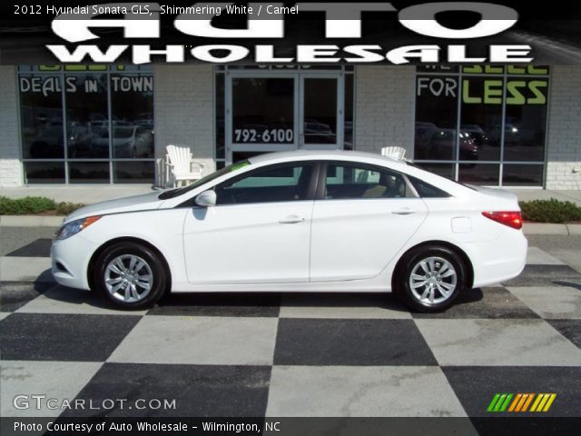 2012 Hyundai Sonata GLS in Shimmering White
