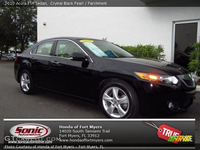 2010 Acura TSX Sedan in Crystal Black Pearl