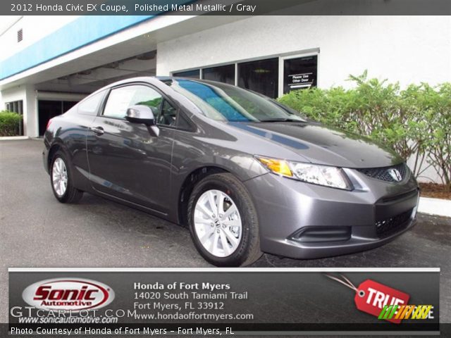 2012 Honda Civic EX Coupe in Polished Metal Metallic