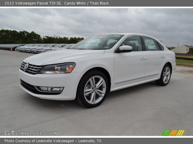 2013 Volkswagen Passat TDI SE in Candy White