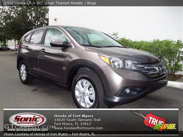 2012 Honda CR-V EX in Urban Titanium Metallic