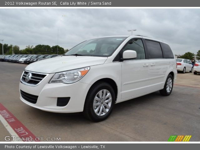 2012 Volkswagen Routan SE in Calla Lily White