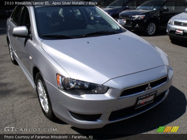 2010 Mitsubishi Lancer ES in Apex Silver Metallic