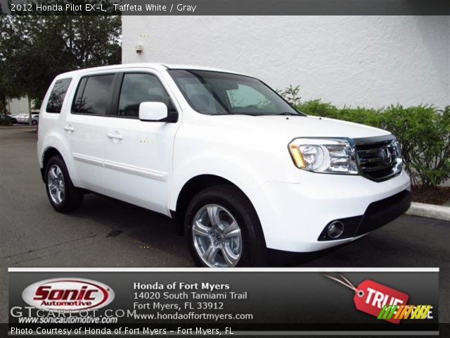 2012 Honda Pilot EX-L in Taffeta White