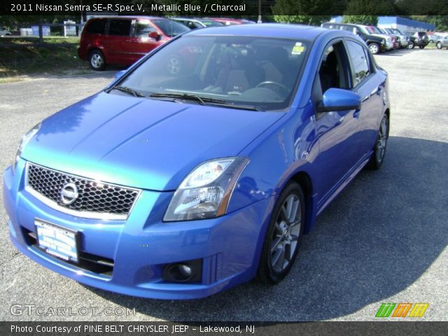 2011 Nissan Sentra SE-R Spec V in Metallic Blue