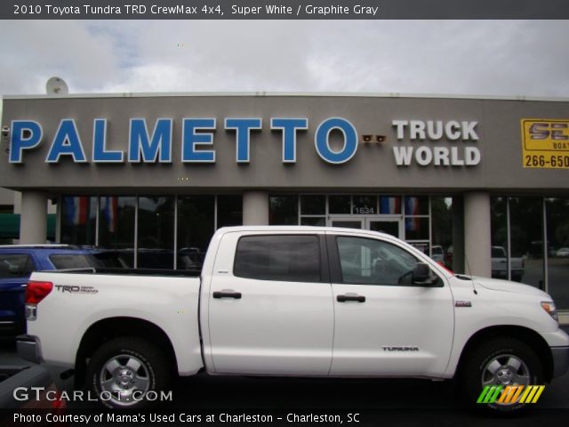 2010 Toyota Tundra TRD CrewMax 4x4 in Super White