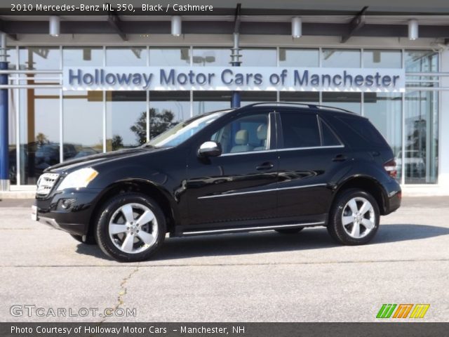 2010 Mercedes-Benz ML 350 in Black