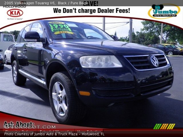 2005 Volkswagen Touareg V6 in Black