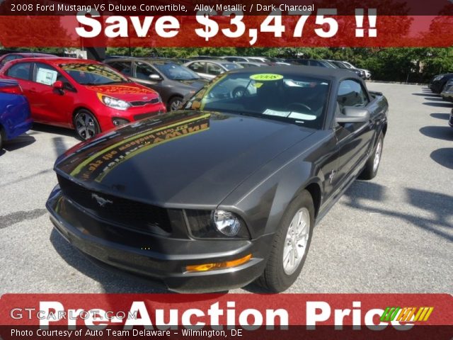 2008 Ford Mustang V6 Deluxe Convertible in Alloy Metallic