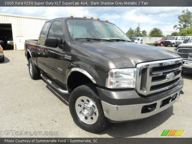 2005 Ford F250 Super Duty XLT SuperCab 4x4 in Dark Shadow Grey Metallic