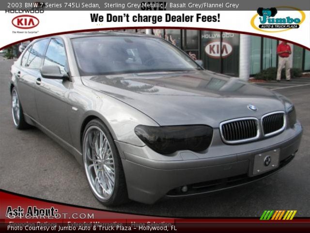 2003 BMW 7 Series 745Li Sedan in Sterling Grey Metallic