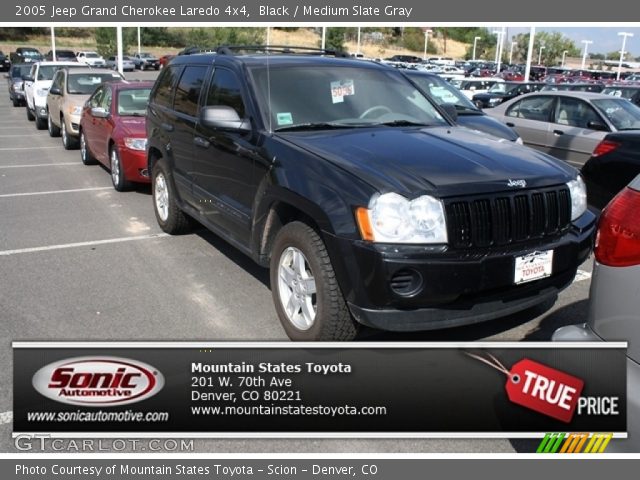 2005 Jeep Grand Cherokee Laredo 4x4 in Black
