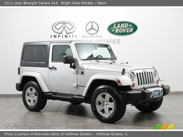 2011 Jeep Wrangler Sahara 4x4 in Bright Silver Metallic