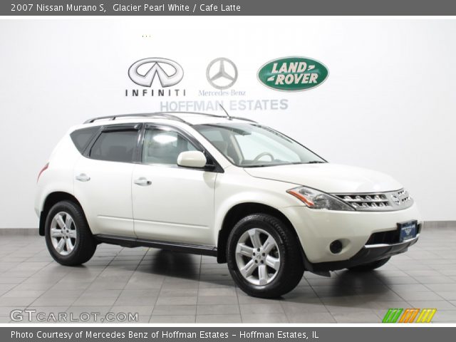 2007 Nissan Murano S in Glacier Pearl White
