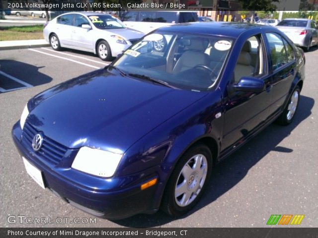 2001 Volkswagen Jetta GLX VR6 Sedan in Galactic Blue