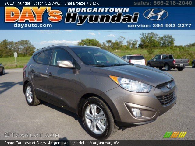 2013 Hyundai Tucson GLS AWD in Chai Bronze