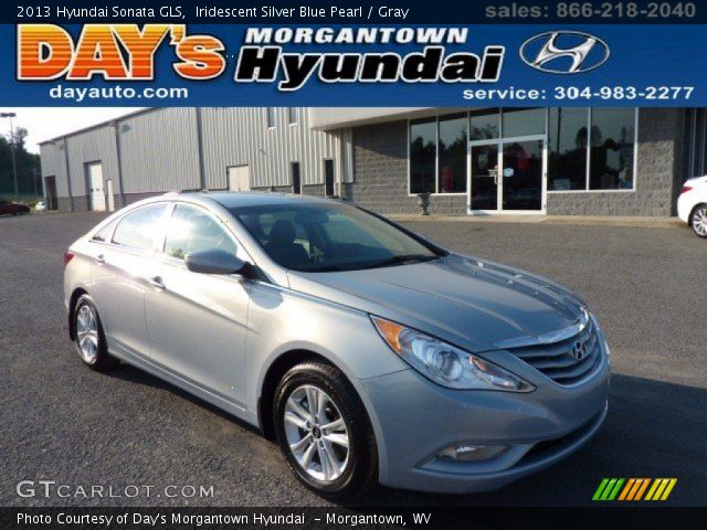 2013 Hyundai Sonata GLS in Iridescent Silver Blue Pearl