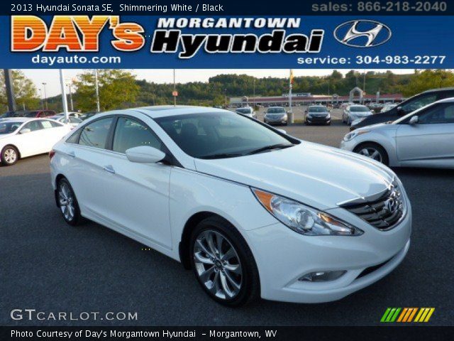 2013 Hyundai Sonata SE in Shimmering White