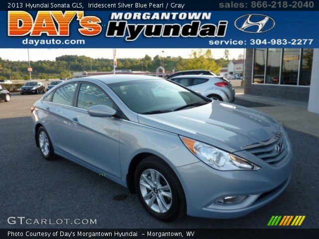 2013 Hyundai Sonata GLS in Iridescent Silver Blue Pearl