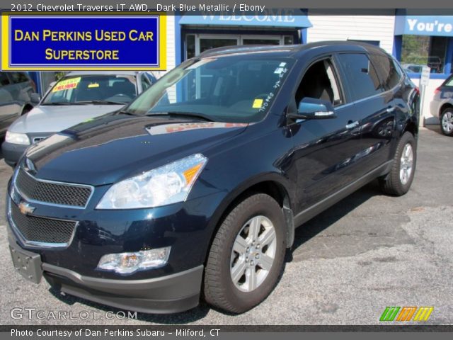 2012 Chevrolet Traverse LT AWD in Dark Blue Metallic