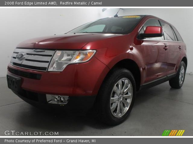 2008 Ford Edge Limited AWD in Redfire Metallic