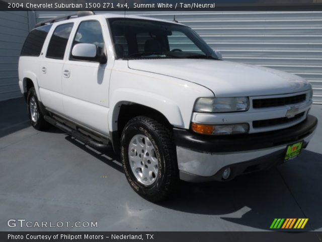 2004 Chevrolet Suburban 1500 Z71 4x4 in Summit White