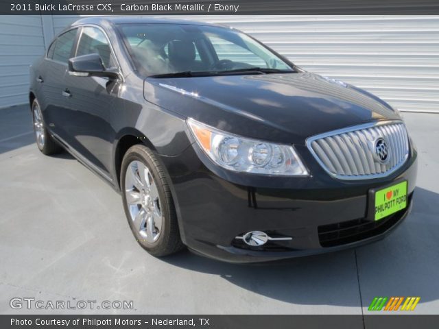 2011 Buick LaCrosse CXS in Carbon Black Metallic