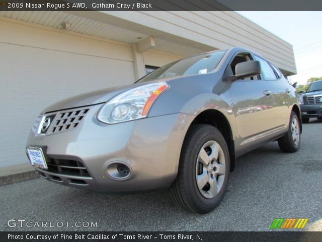 2009 Nissan Rogue S AWD in Gotham Gray