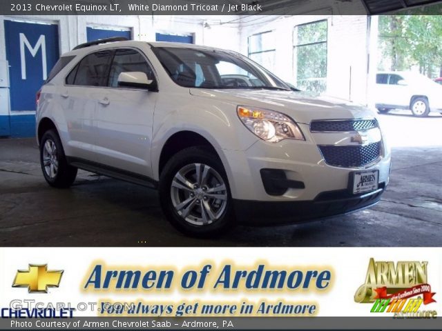 2013 Chevrolet Equinox LT in White Diamond Tricoat