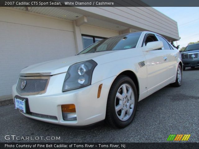 2007 Cadillac CTS Sport Sedan in White Diamond