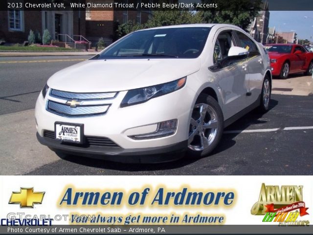 2013 Chevrolet Volt  in White Diamond Tricoat
