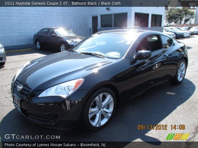 2011 Hyundai Genesis Coupe 2.0T in Bathurst Black