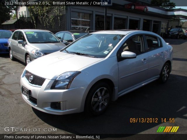 2012 Nissan Sentra 2.0 SL in Brilliant Silver Metallic