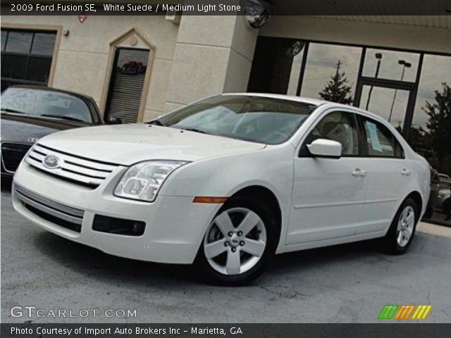 2009 Ford Fusion SE in White Suede