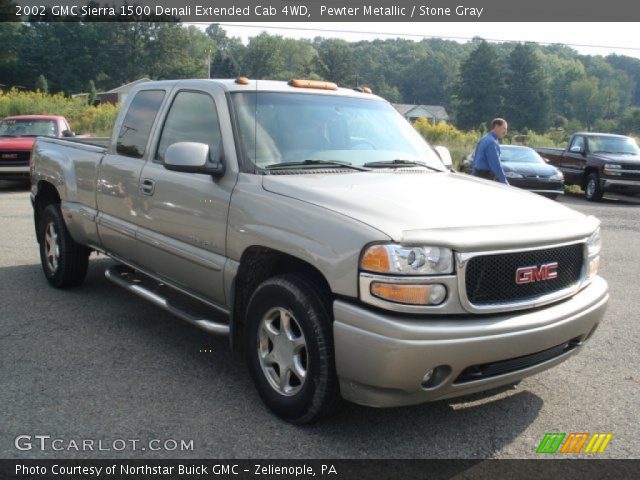 2002 GMC Sierra 1500 Denali Extended Cab 4WD in Pewter Metallic