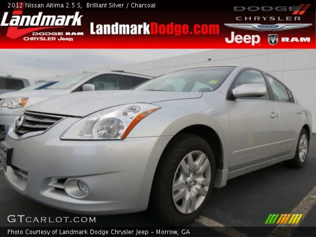 2012 Nissan Altima 2.5 S in Brilliant Silver
