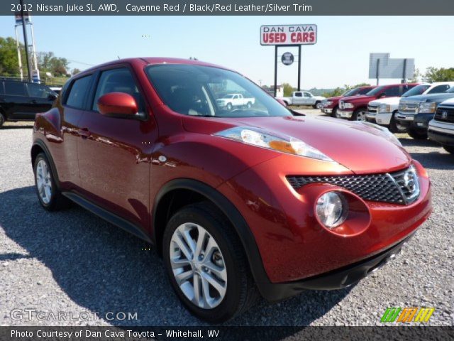 2012 Nissan Juke SL AWD in Cayenne Red