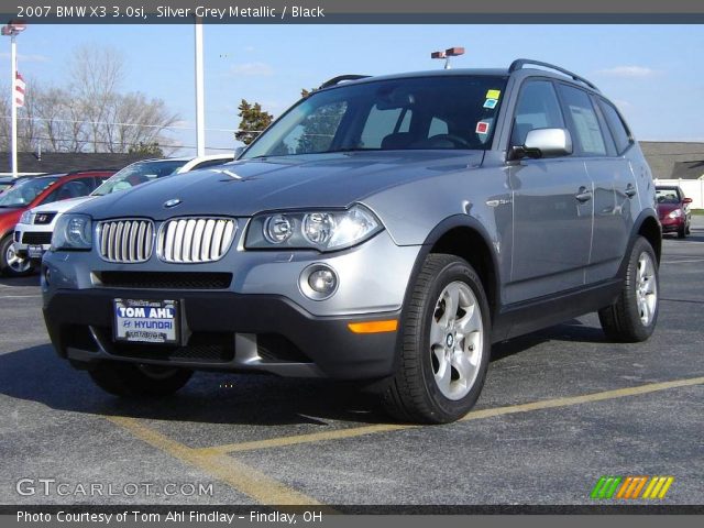 2007 BMW X3 3.0si in Silver Grey Metallic