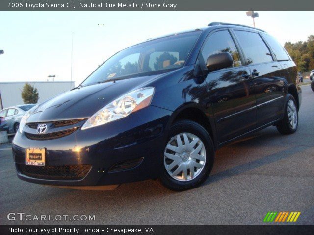 2006 Toyota Sienna CE in Nautical Blue Metallic