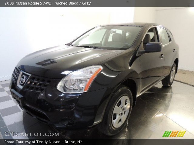 2009 Nissan Rogue S AWD in Wicked Black