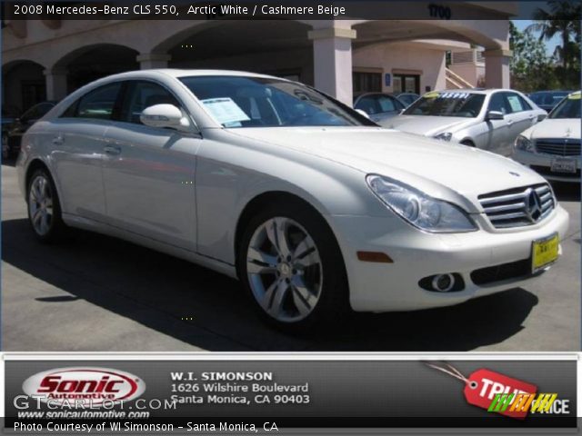 2008 Mercedes-Benz CLS 550 in Arctic White