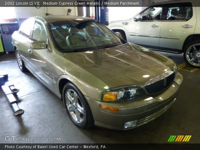2002 Lincoln LS V8 in Medium Cypress Green Metallic