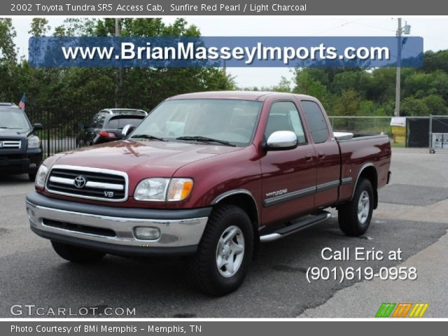 2002 Toyota Tundra SR5 Access Cab in Sunfire Red Pearl