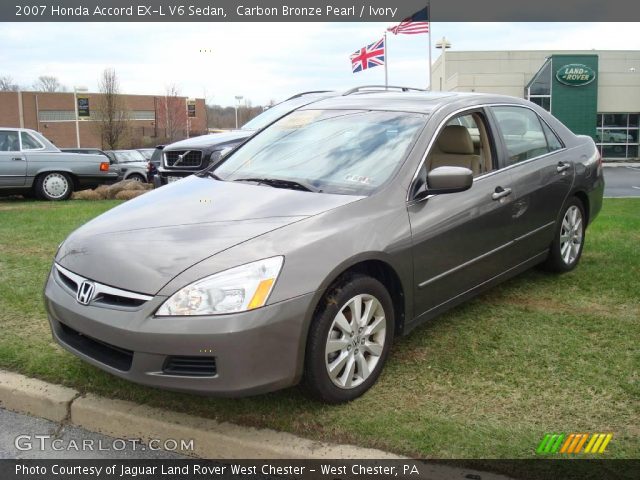 2007 Honda Accord EX-L V6 Sedan in Carbon Bronze Pearl