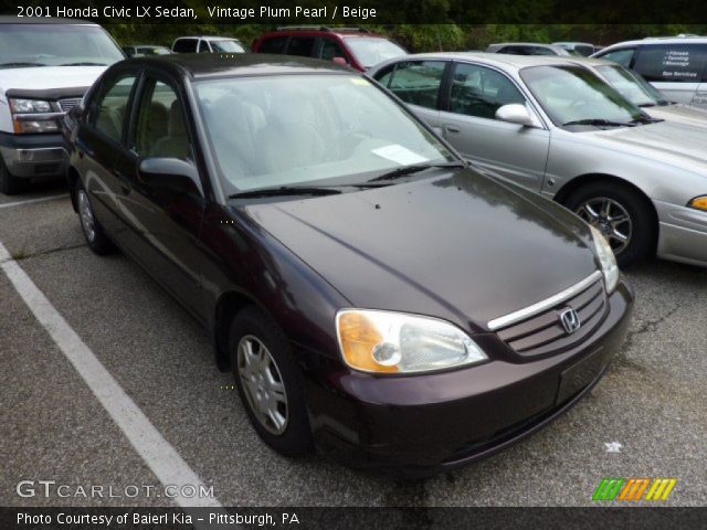 Plum pearl honda civic
