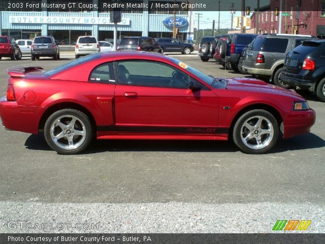 2003 Ford Mustang GT Coupe in Redfire Metallic
