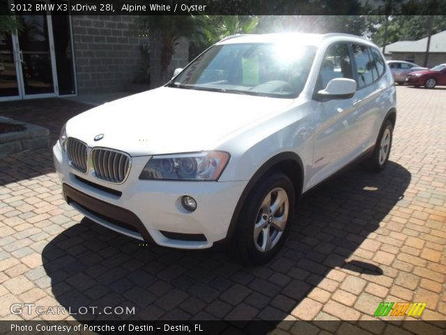 2012 BMW X3 xDrive 28i in Alpine White